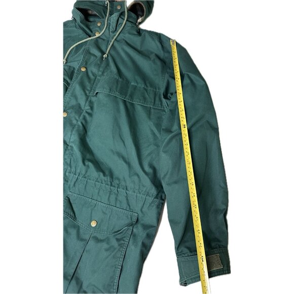 Vintage EDDIE BAUER Mountain Parka Men's XL Green Wool Lined Western Outdoors - Picture 7 of 9